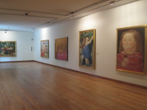ボテロ美術館 展示室内